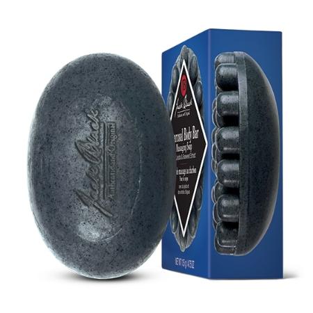 Double Play Charcoal Body Bar Massaging Soap